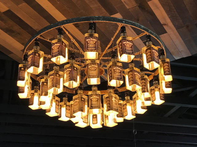 Jack Daniels Chandelier At My Local Liquor 9gag Jack Daniels Chandelier At My Local Liquor