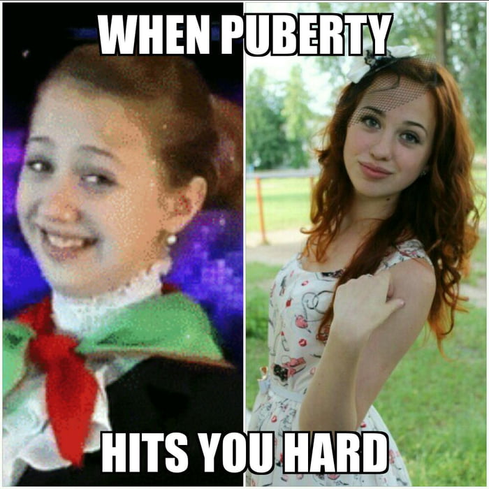 When Puberty Hits You Hard 9gag 