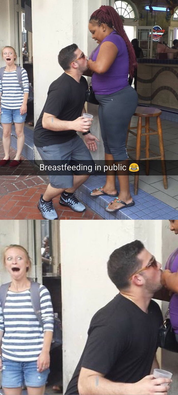 Breastfeeding in public porn