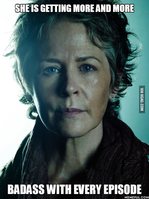 She is the new Daryl for me - 9GAG