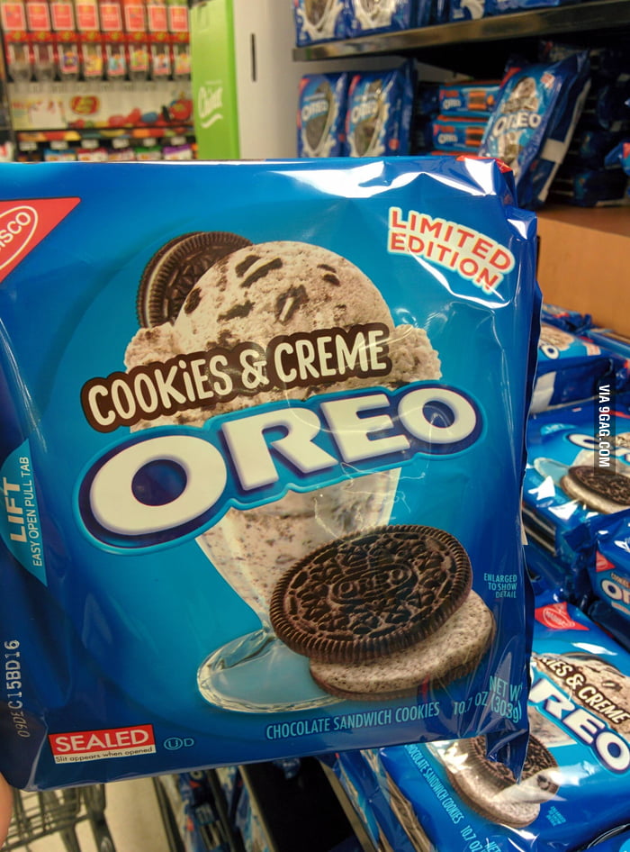 So... Oreo flavored? - 9GAG