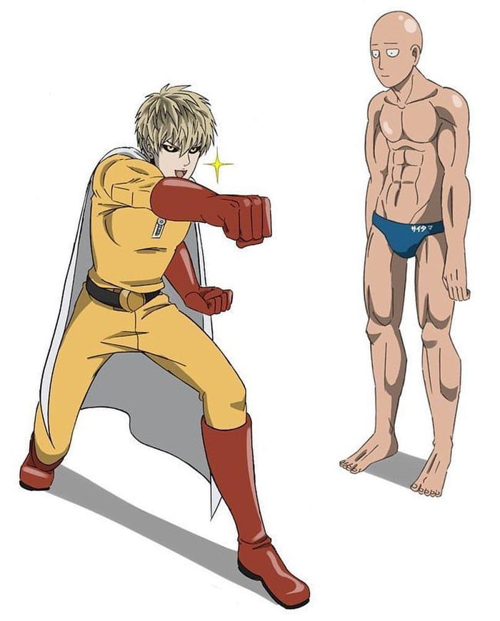 Saitama X Genos Hentai
