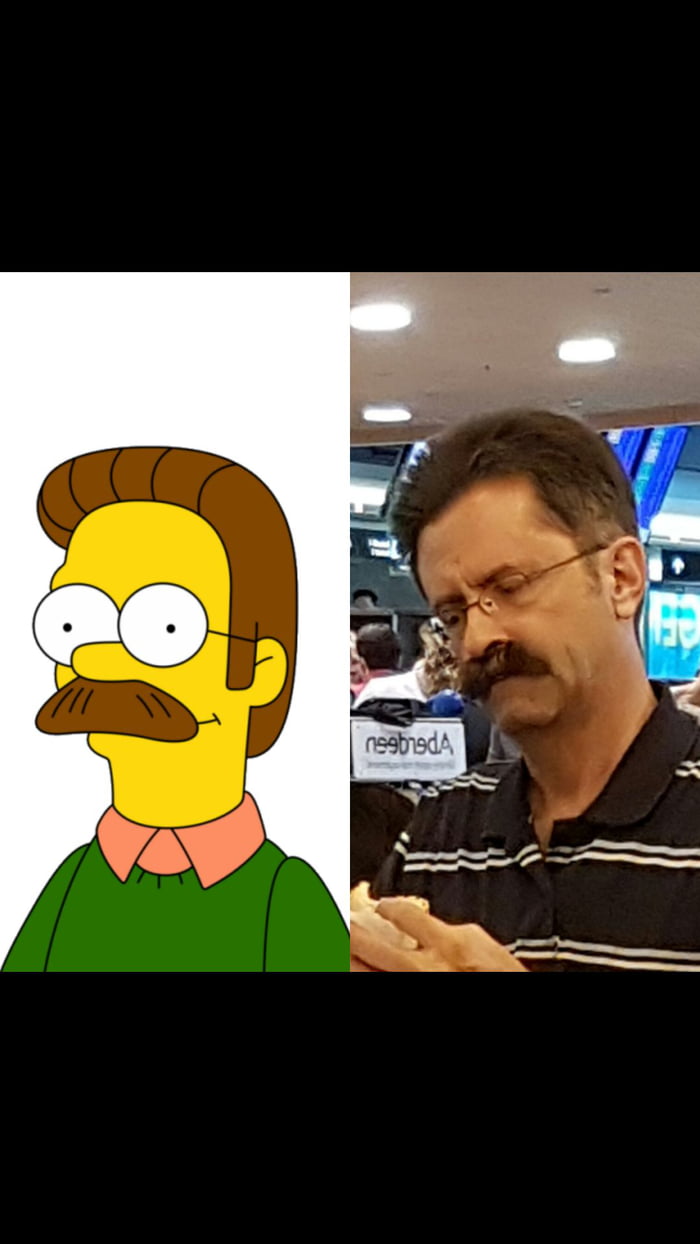 Just found Ned Flanders IRL - 9GAG