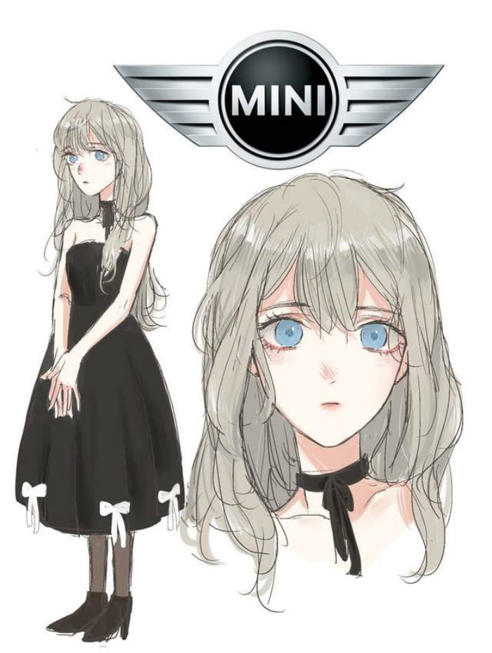 different car brands reimagined as anime characters 9gag