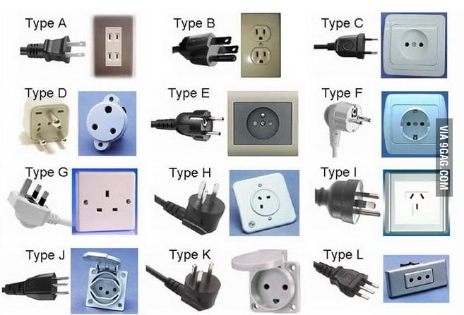 Какие розетки в турции фото Why can't we just have one type? Just one, that's all - 9GAG