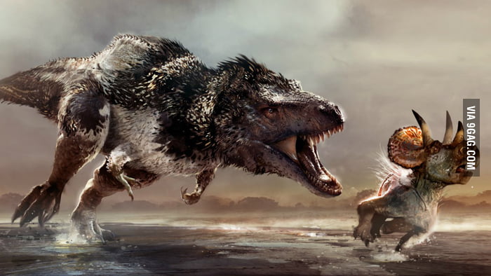 t rex with wings