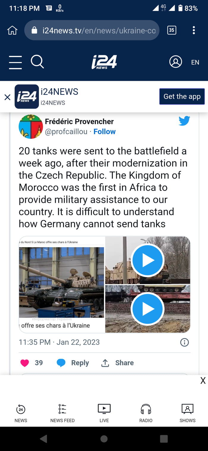 Morocco Egypt And Tunisia Have Committed To Send Help Morocco Has Already Scheduled Tanks