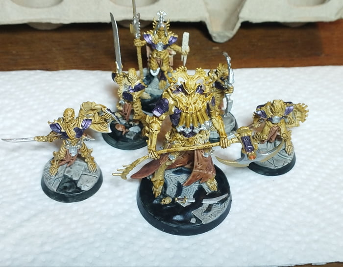 Painted my first minis ! I can't wait to play with them ! - 9GAG