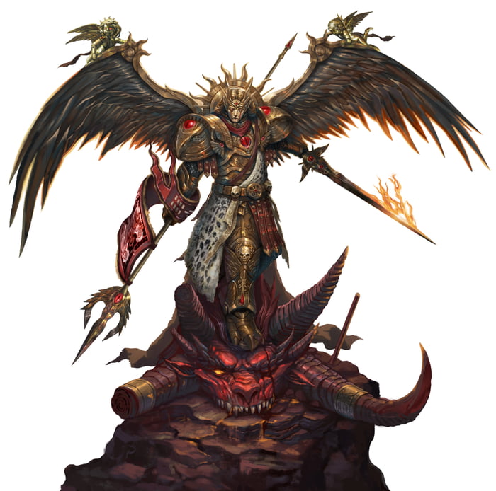 Sanguinius the brightest one primarch of the 9th legion 9gag