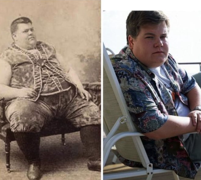 Fattest Man In The World 1890 James The Ego Corden 9GAG