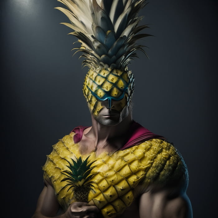 The amazing pineappleman 9GAG