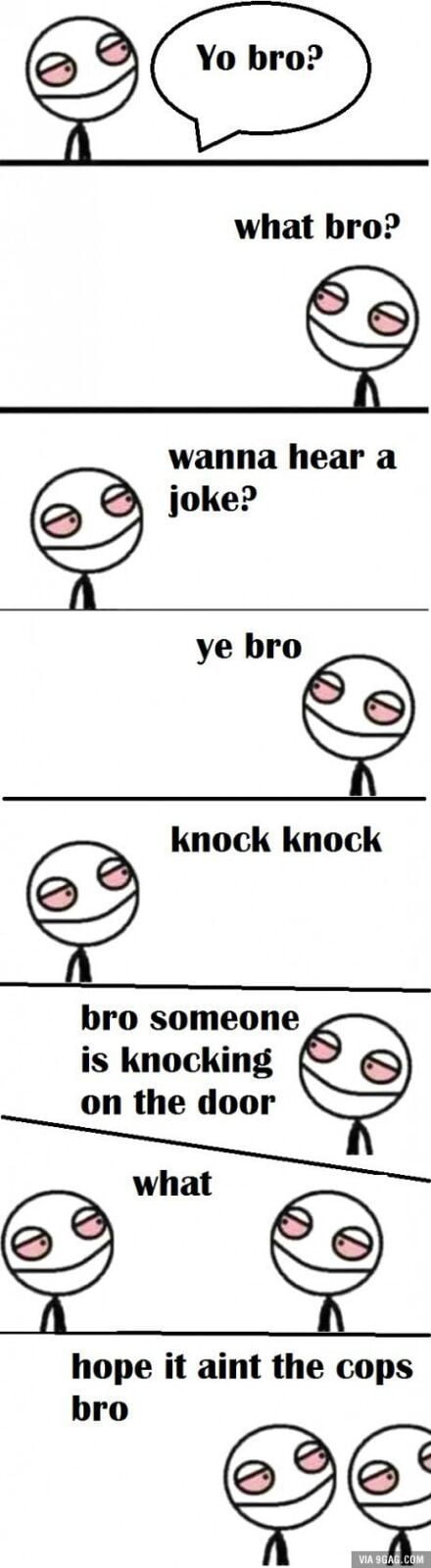 Knock Knock - 9gag