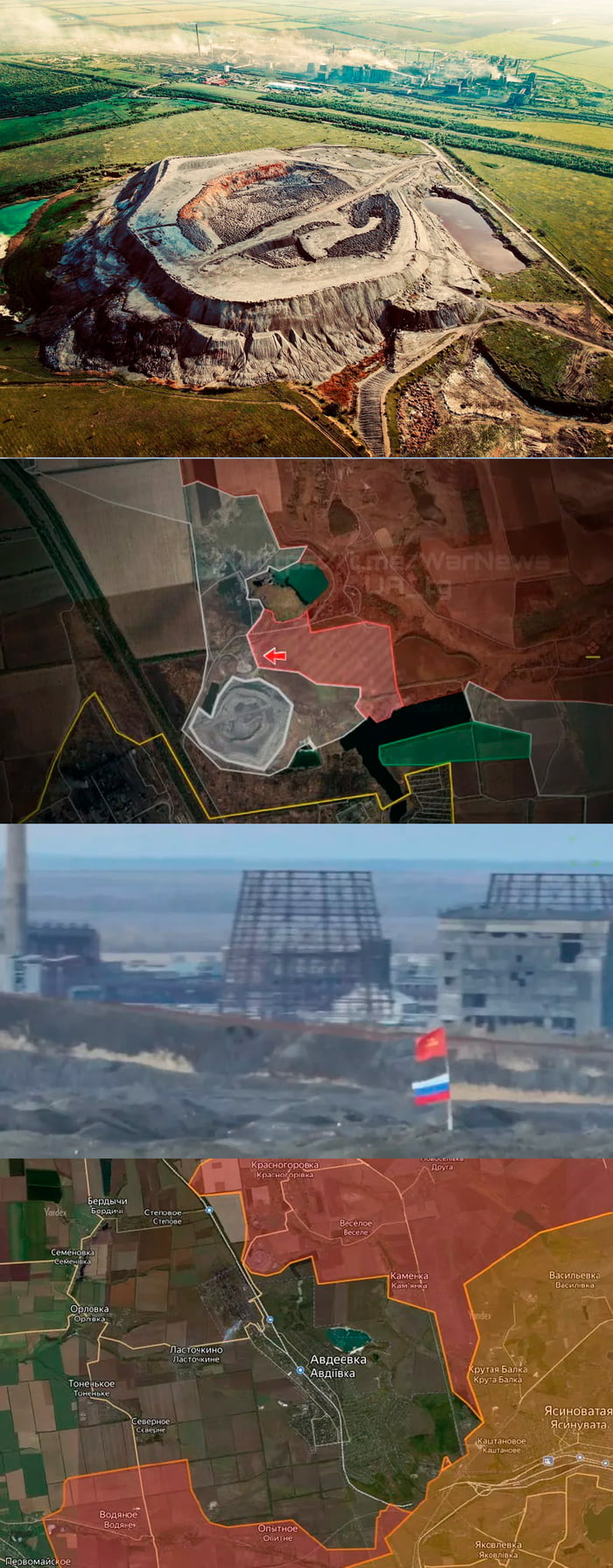 News from Avdeevka. The ring shrinks. The Russians took the key ...