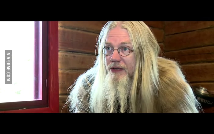 He Was Nightwish Bass Player Marco Hietala But Now He Is Just Like Dumbledore 9gag