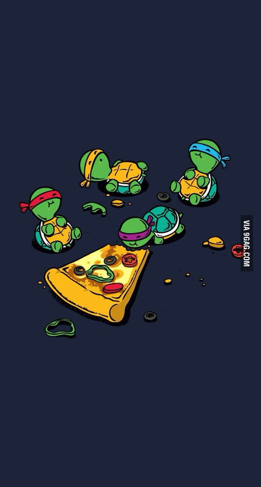 ☺️ Mini ️Ninja turtles!!! - 9GAG