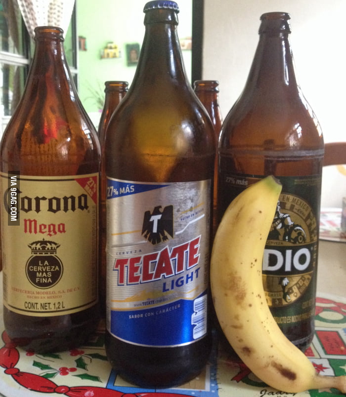 I present you the Mexican "caguama" beer size. 1.2L. 9GAG