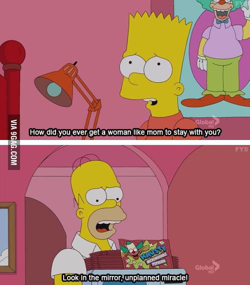 Homer Simpson shares his secret to a long term marriage - 9GAG