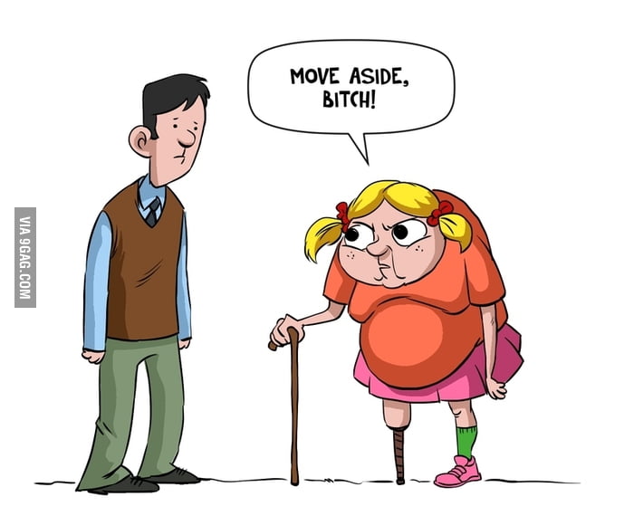 Disabled Elderly Pregnant Children 9GAG