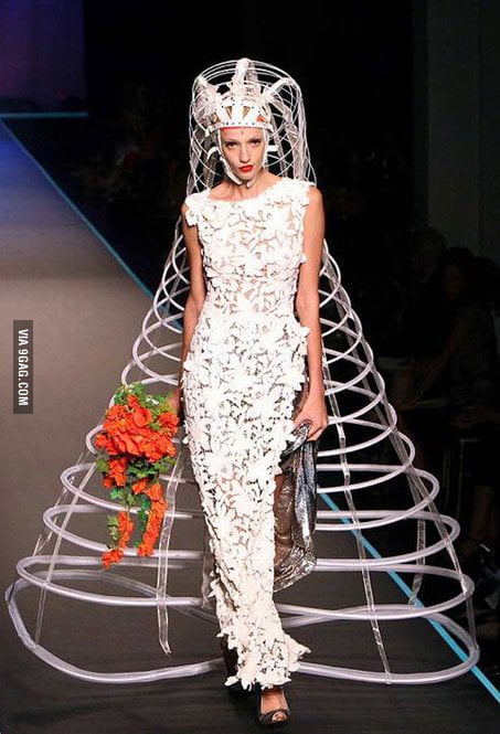 Weirdest Wedding Dress Ever 9gag