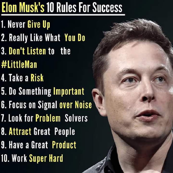 10 Rules For Success - 9GAG