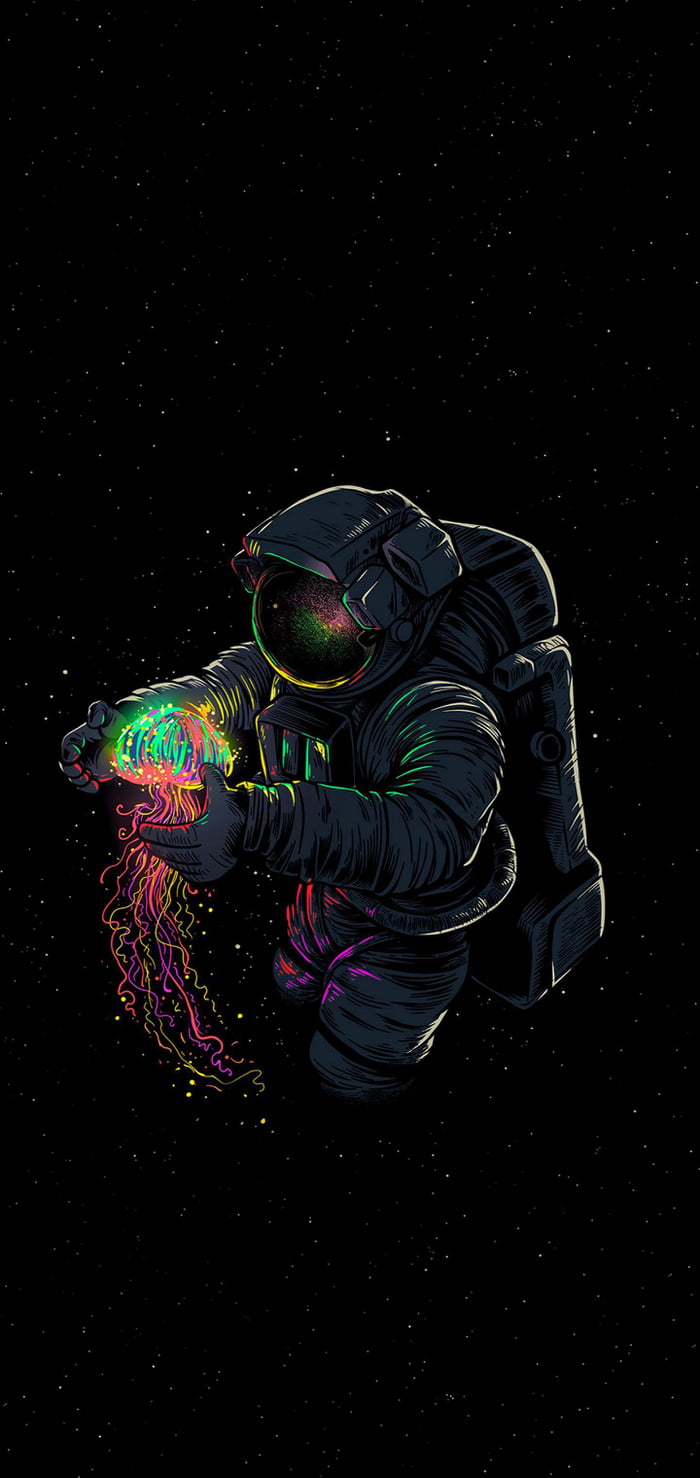 True black OLED wallpaper - 9GAG