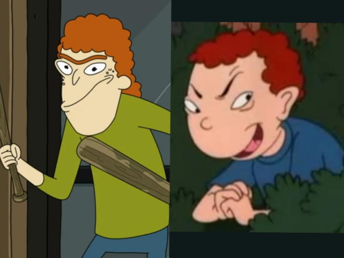 Does anybody else think Morty's bully looks conspicuously like Randall from  Recess? - 9GAG