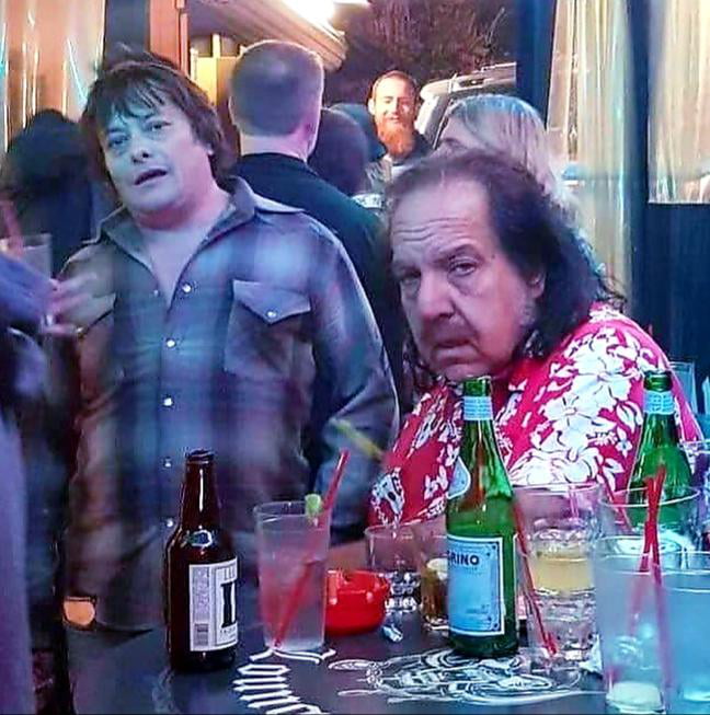Edward Furlong And Ron Jeremy At A Party And Looking Good GAG