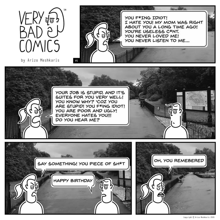 Very Bad Comics #6. "Relationship" - 9GAG