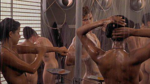 Outdoor Showers Nudist Sex - In Starship Troopers (1997) the cast agreed to do the co-ed shower scene  only if the director, Paul Verhoeven agreed to direct the scene naked,  which he did. - 9GAG