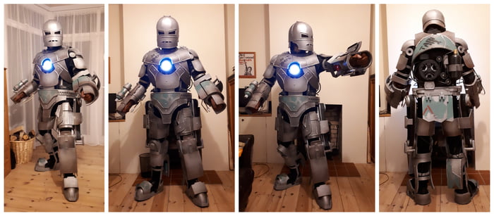 Completed Iron Man Mark 1 Cosplay just in time for London MCM Comic Con ...