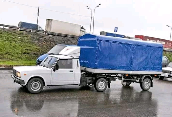 Lada truck - 9GAG