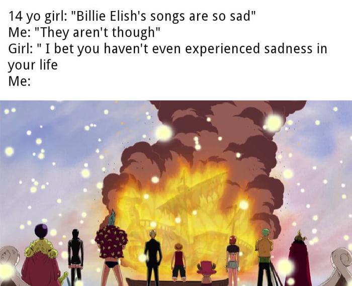 ONE PIECE Going Merry funeral S A D - 9GAG