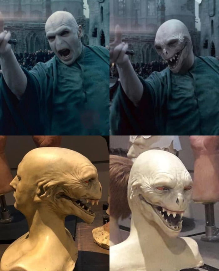 This Was The Original Design Of Lord Voldemort In Harry Potter which 