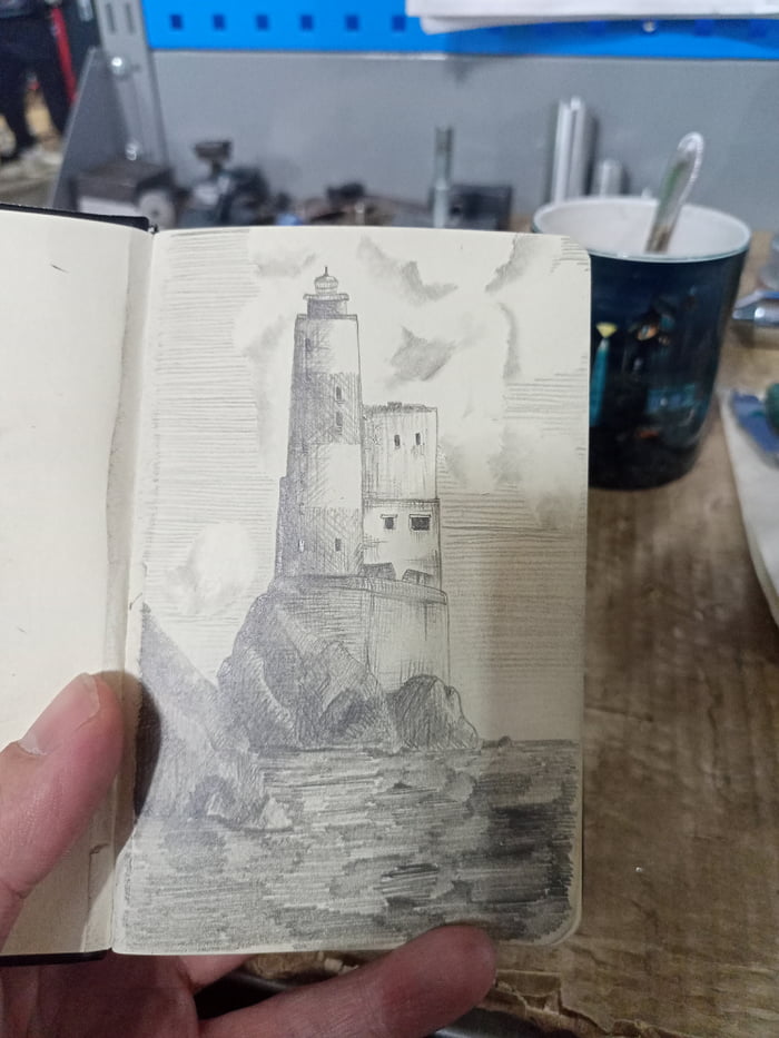 I made dis! My first drawing. Took me few hours while on work, now i am ...