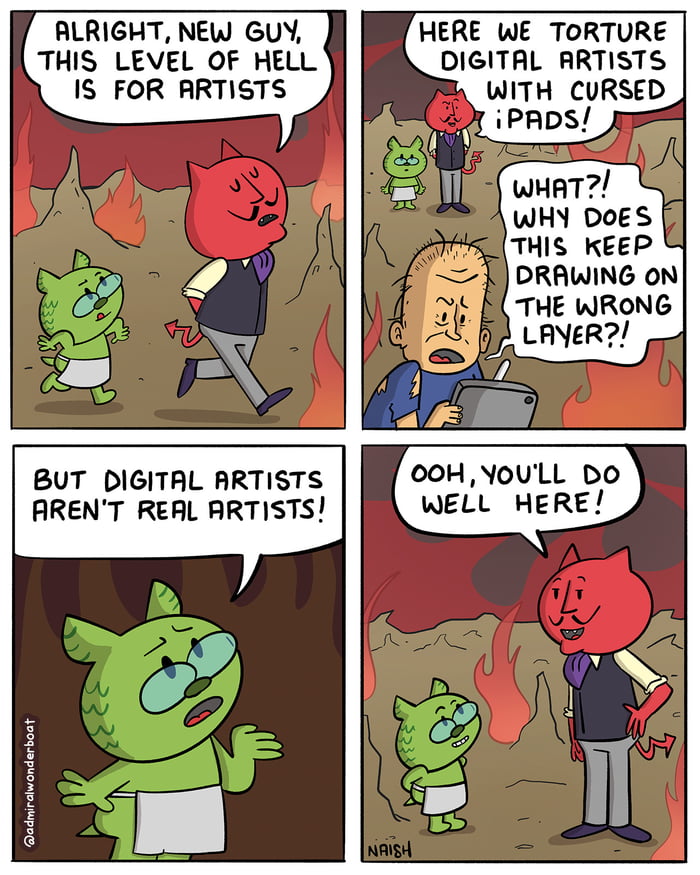 Artist hell - 9GAG