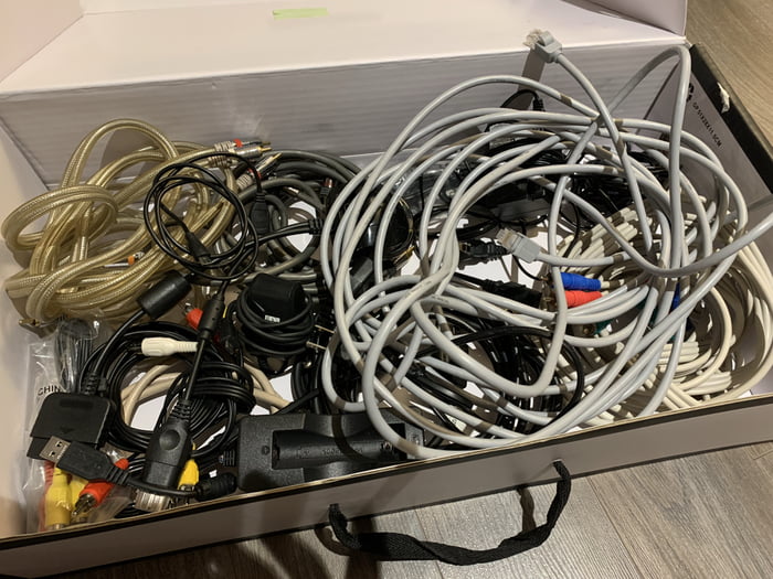 That box of cables you don’t want to throw away but no idea what to do