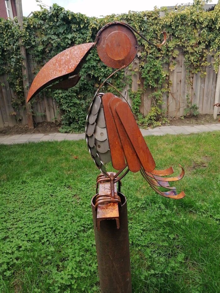 Show me you hobby's! I like to make scrap metal animals, rate it if u ...