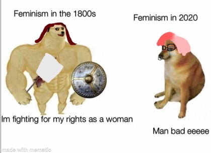 Feminism go: reeee - 9GAG