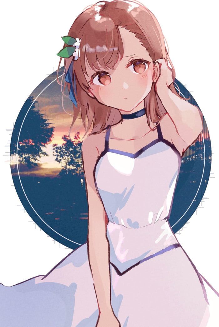 Misaka Mikoto In A Dress 9GAG