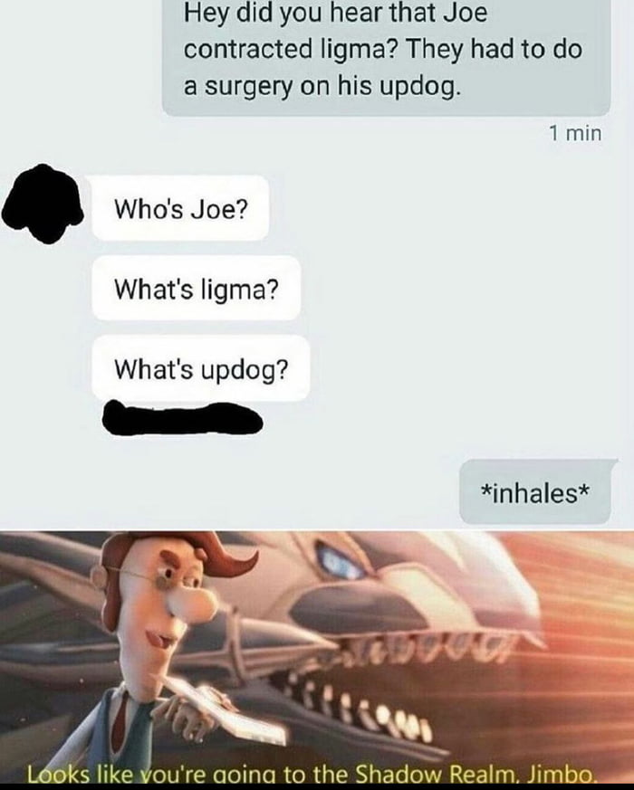 Hahaha ligma balls!! Funny, right? : r/ComedyCemetery