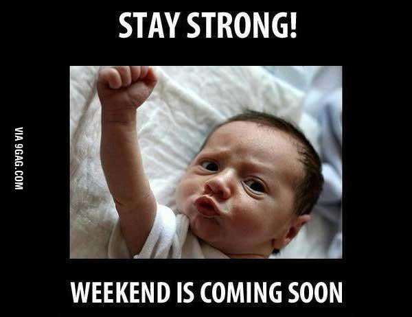 How I feel in the middle of the week