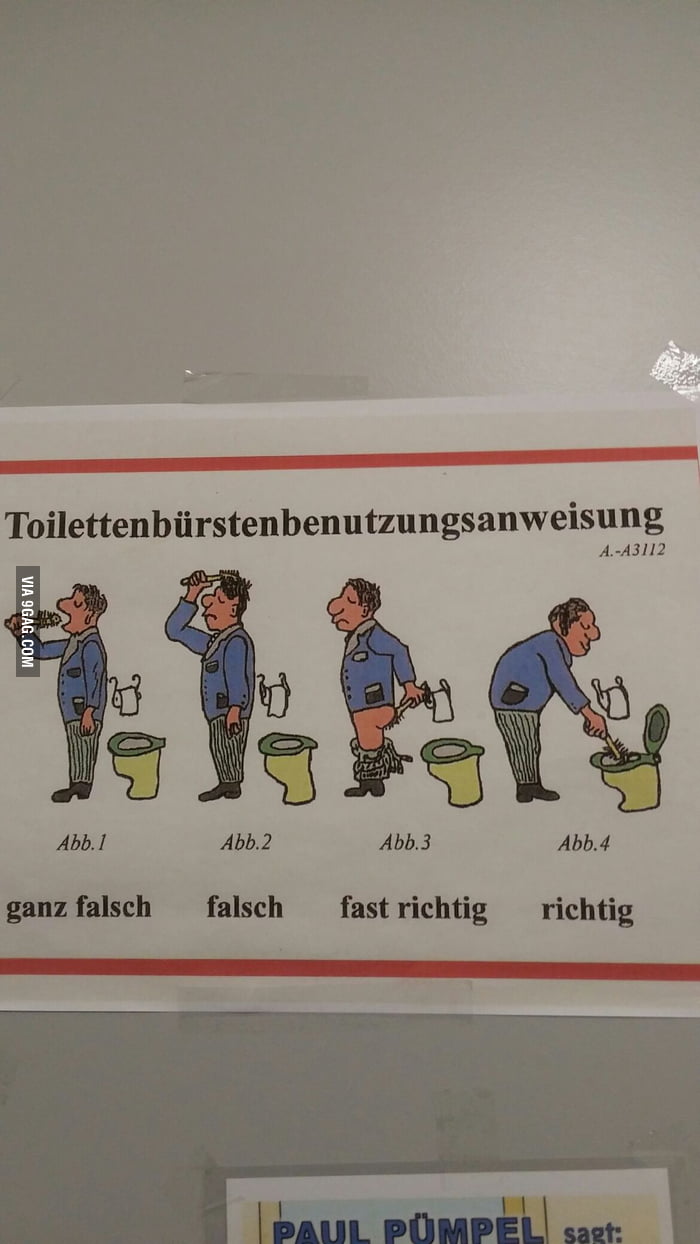 german toilet brush