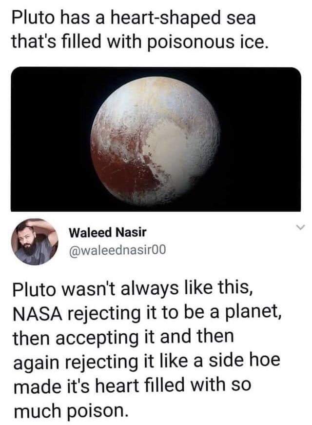 Poor Pluto - 9GAG