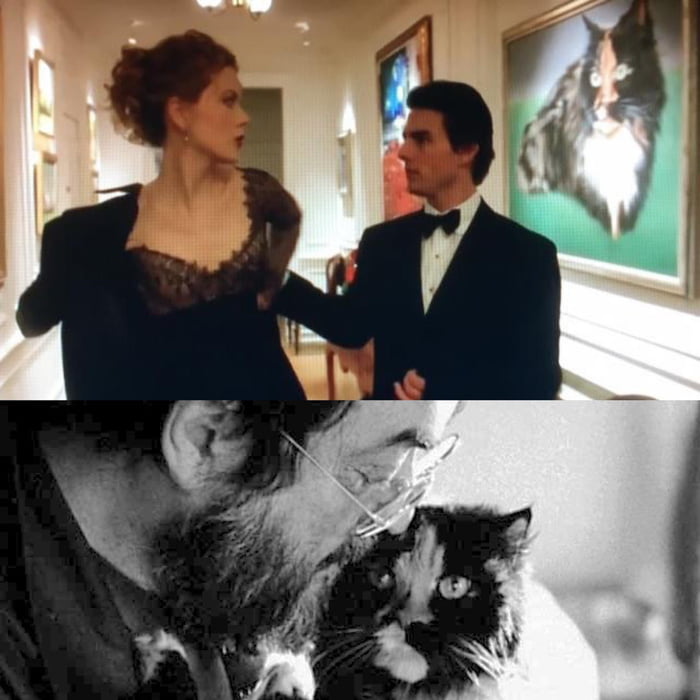 In Eyes Wide Shut You Can See a Painting of Stanley Kubrick’s Bel...