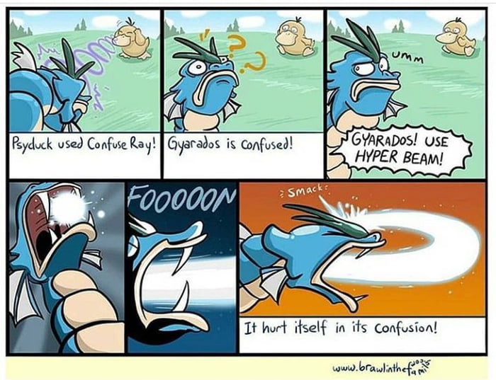 Psyduck can be dangerous - 9GAG