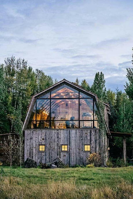 Old Barn Turned Into A House 9gag