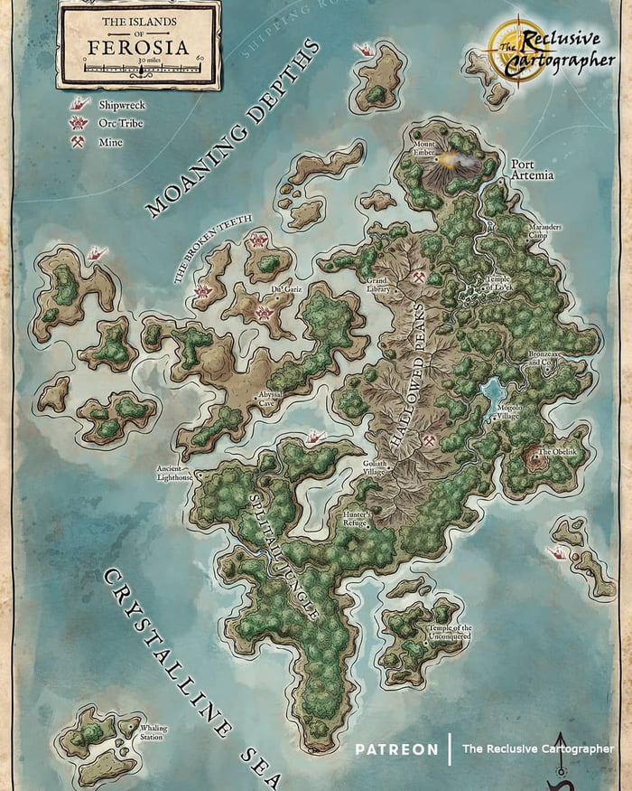 DnD map I just completed. Enjoy :) - 9GAG