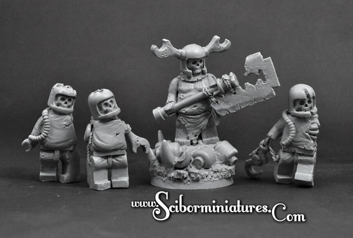 Miniature zombies by Scibor Teleszynski - 9GAG