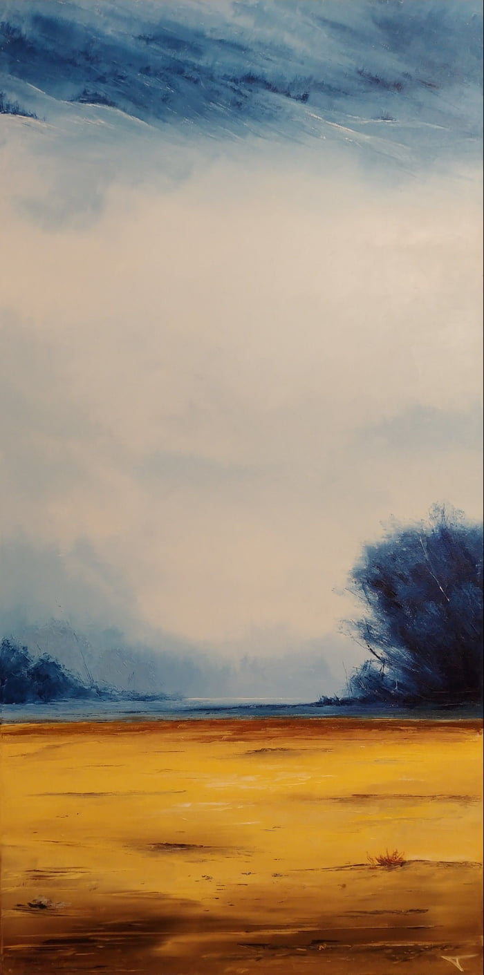 After a long break, tried painting again, how do you like it? - 9GAG