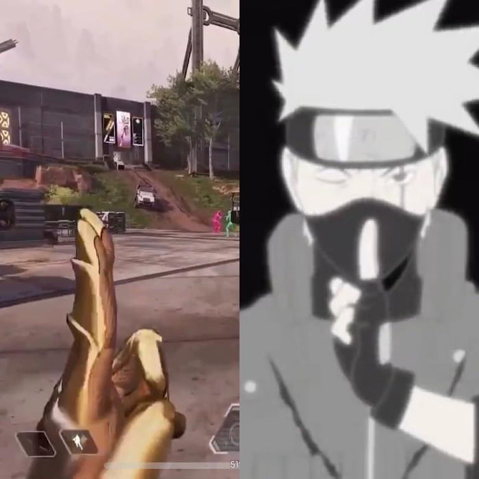 Wraith Phasing Animation Wraith’s new phasing animation is a naruto reference - 9GAG